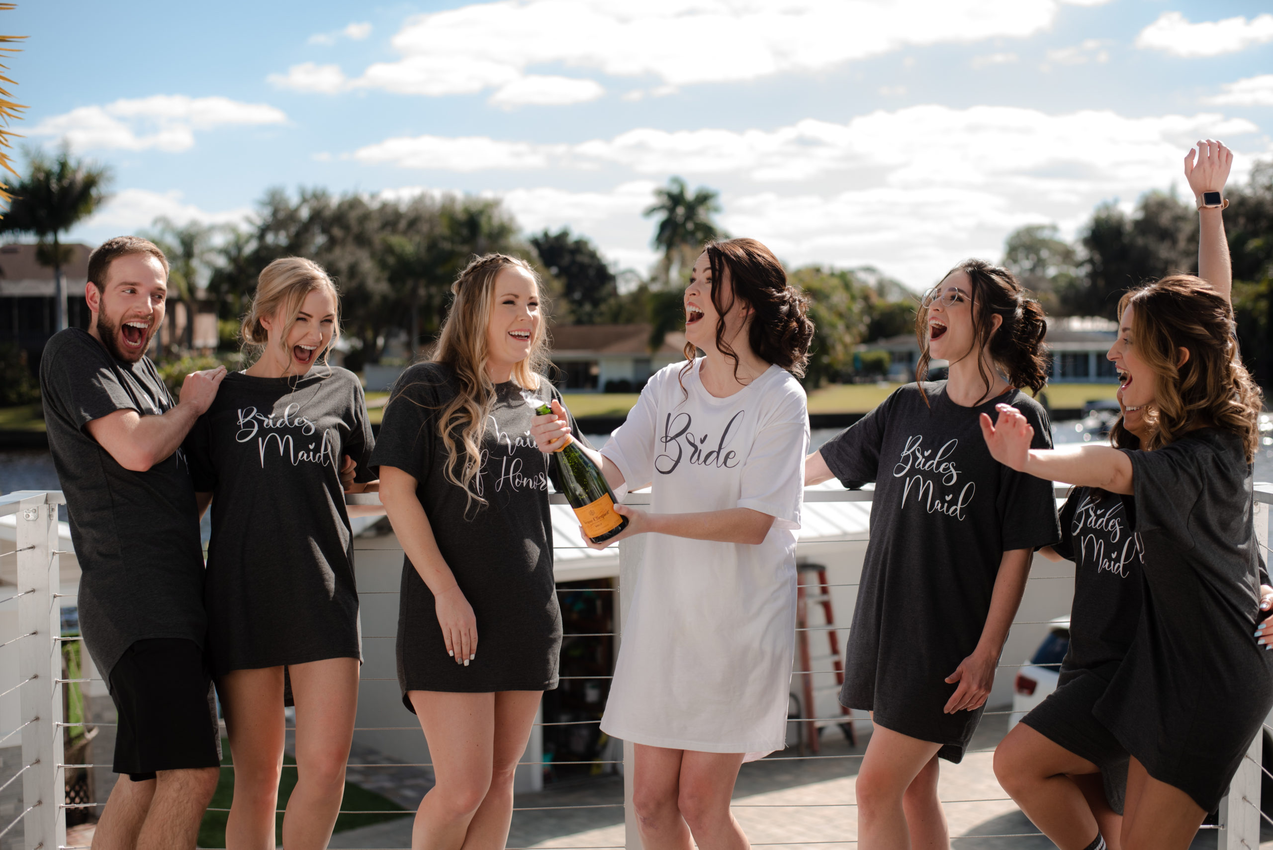 Mixed-Gender Wedding Party